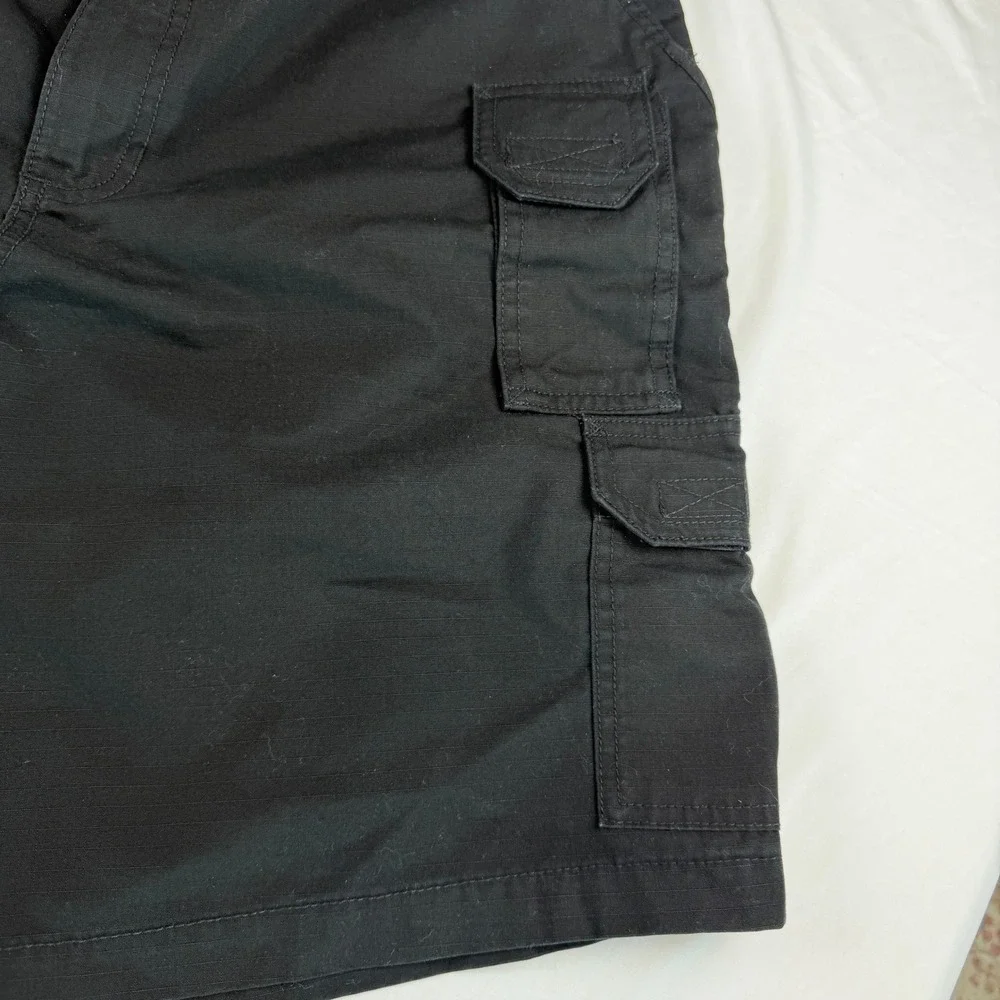 5.11 Tactical Mens Black Ripstop Cargo Shorts Size 36 Utility Work Outdoor